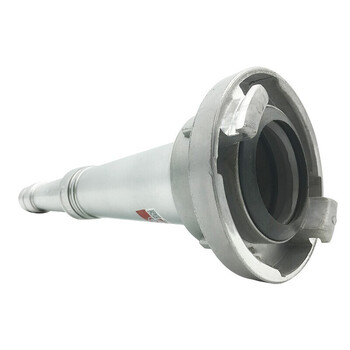 鸣固 消防水带消防器材8-65-25型水枪一套认证PVC消防水带 （光65mm口径水枪头）