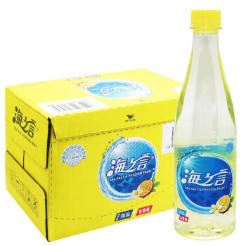 统一海之言柠檬味海盐柠檬500ml15瓶整箱装果味饮料果汁饮品海盐百香