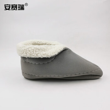 安赛瑞 冬季防寒保暖毡袜 加绒加厚雨鞋棉袜 冷库矿工棉袜煤矿毡袜42码 25578-42