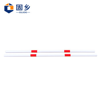 固乡 隔离墩连接杆 防撞桶 分流水马 塑料围栏道路护栏 交通设施 红白 连接杆*2