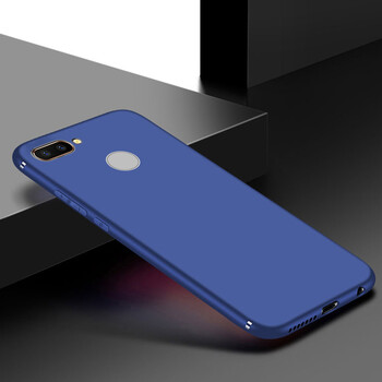 d2te软硅胶mi8lite防摔m18小迷mi8lite保护套se全包边小米8青春版蓝色