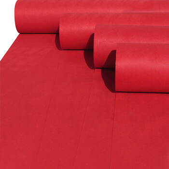 豫之韵吸尘吸水地垫红毯加厚一次性地毯迎宾婚庆门口楼梯鲜艳大红5mm厚1.5米宽10米长