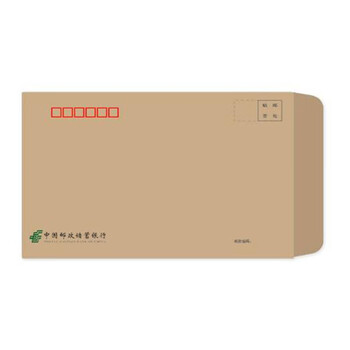 飞尔（FLYER）中国邮政定制 中文牛皮纸邮局标准6号信封100g /220×110mm 5000张装【FLb131】