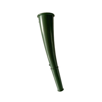 军星熠 17cm 牛角喇叭 应急求生信号哨塑料 绿色