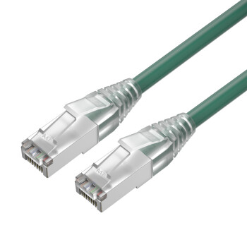 千天（Qantop）QT-WP42L 六类非屏蔽网络跳线 工程级CAT6类网线3米纯铜成品网线绿色