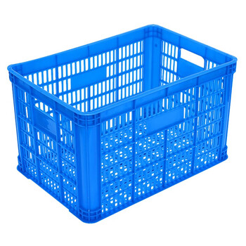 艾科堡 塑料周转箱510*355*310mm 长方形加厚特大收纳货框箩筐 AKB-ZZX-023