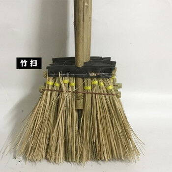 卡质 KAZHI 加厚特硬红胶扫 扫葵扫竹扫 环卫大街庭院清洁扫 猪圈扫把畜牧扫 10把装