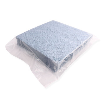 者也 工业无尘纸巾蓝色树皮纹工业擦拭纸切片式油污擦拭布 150片/1包