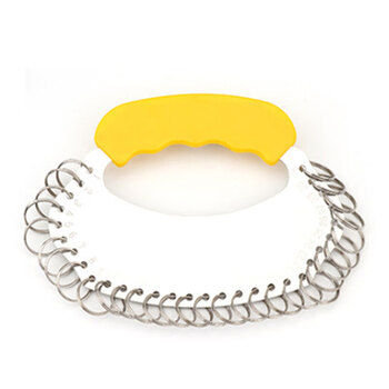 聚远 JUYUAN 30位钥匙盘 钥匙环圈钥匙链宿舍钥匙管理收纳用品手提金属钥匙管理牌 5盘起售 少拍不发货