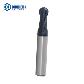 宝合(BOOHER)耐热系列2刃短柄球头铣刀3.0mm(4mm柄径） 2706701