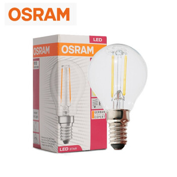 欧司朗(OSRAM)照明 企业客户 复古LED灯泡A型 7W/827 230V E27螺口 暖光 优惠装10只  