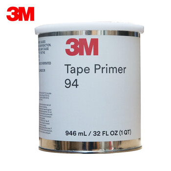 3M 94#底涂 3M 94Primer 助粘剂 底涂剂 表面处理剂 提高粘接力加快初粘速度【1夸脱/罐】