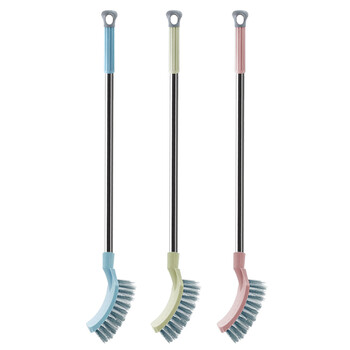 兰诗（LAUTEE）PA1153 不锈钢清洁多用刷厕刷 波浪硬毛马桶刷 颜色随机