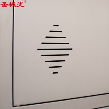 圣极光304不锈钢九门更衣柜员工存储柜车间工厂挂衣柜G1477可定制