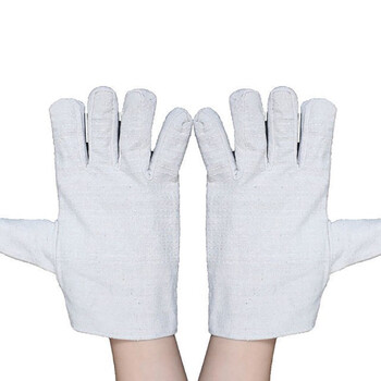 者也（ZYE）双层帆布手套 24道线电焊手套维修手套耐磨 搬运防护手套 1双（10双起订）