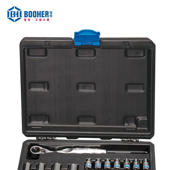 宝合(BOOHER)20件6.3MM系列套筒组套 2300101 