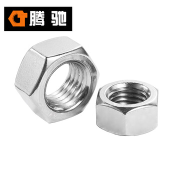 腾驰 CT 304 美制重型六角螺母 ANSIB18.2.2重型 不锈钢六角螺母 7/8-9 （45支/盒）
