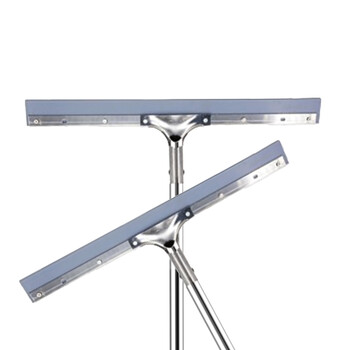 亿丽佳 不锈钢商用地刮推水器75cm体育馆酒店大厅停车场地板路面刮水 3件/组