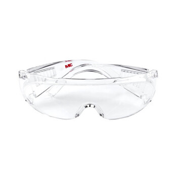 3M 1611HC 护目镜防护眼镜防刮擦防喷溅访客眼镜 透明 标准 1副 厂家直发 企业专享