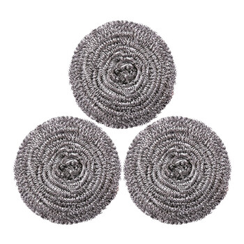 益美得 WY4155 不锈钢清洁球清洁不生锈钢丝球 18g100个