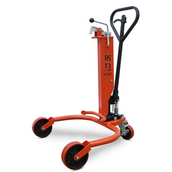 诺力（NOBLELIFT）油桶车载重350公斤手动液压油桶搬运车油桶叉车手推车DP25-载重350KG