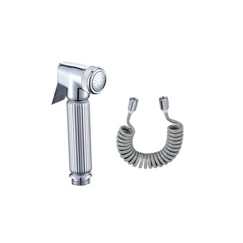 立新求精 妇洗器增压喷头31A99-LY 冲洗器马桶喷枪水龙头 冲洗喷枪洁身喷头 铜喷枪+1.5米伸缩管（定制）