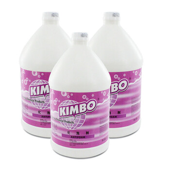 KIMBO化泡剂 消泡剂 除泡沫 专用机器消泡液  酒店宾馆地毯清洗剂 一加仑/3.8L/桶/1箱/4桶