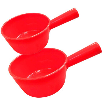 冰禹 BYrl-118 工业塑料水勺 加厚水勺水瓢 耐摔塑料水舀水壳 小号185*105
