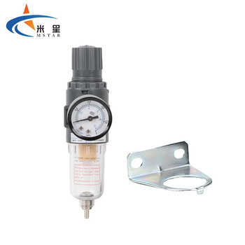 米星（MSTAR）气源处理器气动调压阀AFC2000气压调节阀空压机油水分离器过滤器 AFC2000D（自动排水）