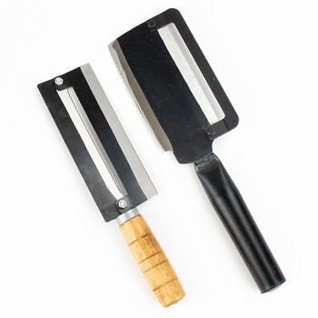 海斯迪克 HKY-241 65号锰钢清洁刨刀 蔬菜瓜果菠萝甘蔗削皮刀 木柄(5把)