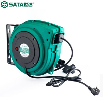 世达 SATA 98023 带灯三芯绕线盘10M