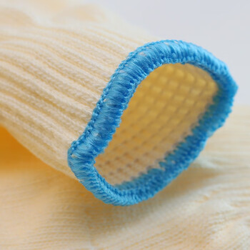 者也（ZYE）棉线手套 加厚加密尼龙手套耐磨防滑防护劳保手套 第二代全新双层GYZ600 120双 