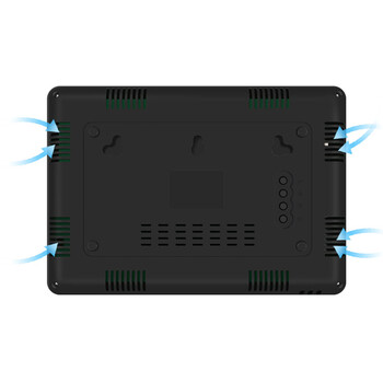 匡建仪表（CONJANT）HEC-106A工业级温湿度计 高精度实验室内仓库工厂医药用壁挂式声光报警大屏幕显示显示仪