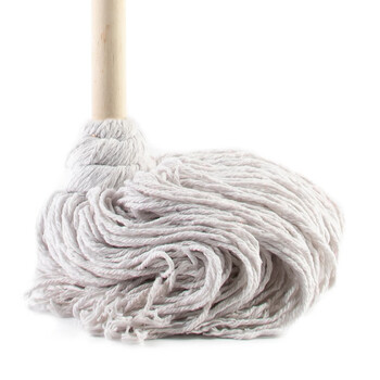 工霸（GONGBA）老式木柄拖把 白棉线木杆拖把墩布拖布（10把）定制