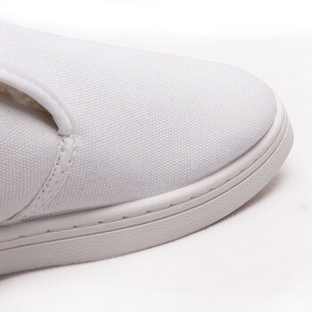 者也 防静电鞋冬季加绒棉鞋电子厂实验室无尘中巾鞋洁净防尘鞋 加绒白色【PU软底】40码