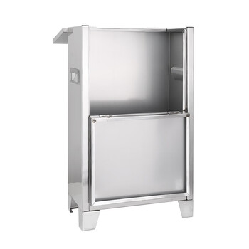 援邦  消防不锈钢灭火器箱 可放置2/3/4公斤干粉灭火器 2/3L水基型灭火器 4*2不锈钢灭火器箱（0.6mm）