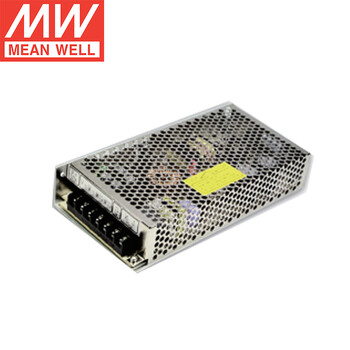 明纬（MEANWELL）RS-150-12 单组输出工控机床适配器电源 明纬开关电源12V
