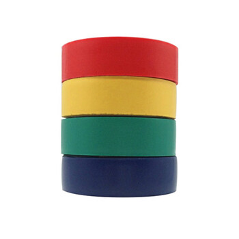 联塑 电工绝缘胶带胶布1500#/18mm*10m  12卷装（黑红绿白蓝黄各2卷）