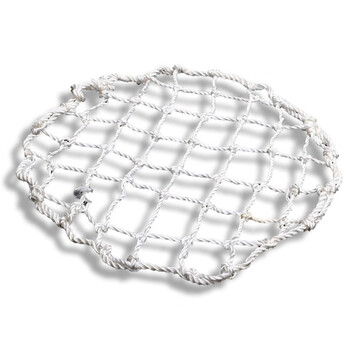 冰禹 BYRL-03 井盖网圆形防坠网 污水下水道井窨井口安全网 市政防护安全防护网 M8安全网用挂钩