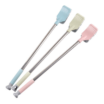 兰诗（LAUTEE）PA1153 不锈钢清洁多用刷厕刷 波浪硬毛马桶刷 颜色随机