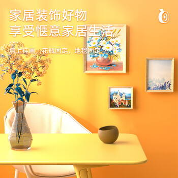 得力(deli)33612双面透明胶带 车用固定双面胶 强力无痕魔力胶带30mmx5mx1mm
