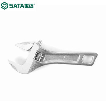 世达（SATA）47235 大开口短柄活动扳手12"