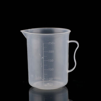 冰禹 BYlj-311 塑料计量杯 透明量杯烧杯 带刻度杯 测量杯容量杯 3000ml