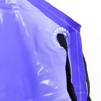 冰禹 劳保围裙 PVC防水围裙 防油耐酸碱围裙 清洁工作 蓝色PVC 可定制 BY-3051