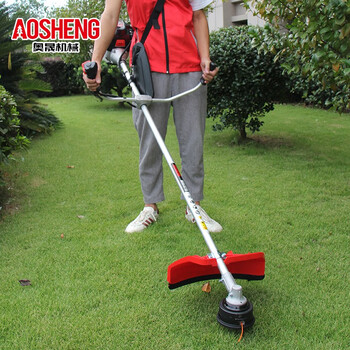 奥晟机械（AOSHENG）CG350AH四冲程燃油割草机侧挂式除草机割灌机打草机割稻机收割机开荒锄草开沟机