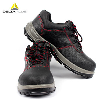 代尔塔 (Deltaplus) 301502牛皮劳保鞋绝缘6KV/防砸/耐油/耐磨/防滑定做 45# 1双