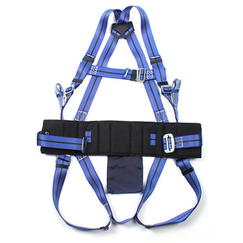建设（JIANSHE）H501+Z011+W001全身式安全带D型环高空作业定位围杆绳1套