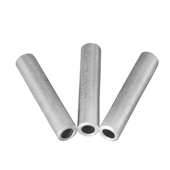 天旭GL铝直接管通孔铝连接管中间接头直通套管接线端子GL-16平方 20只/包 1包