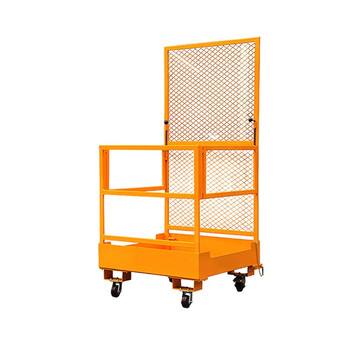 普力捷 叉车安全笼载人平台仓库盘点仓储折叠叉车登高笼定制 NK30C 台面大小1.2*1米