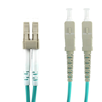 凌科朔(LINKSHIRE) 电信级万兆多模双芯OM4光纤跳线SC-LC 万兆 OM4 SC-LC 10米